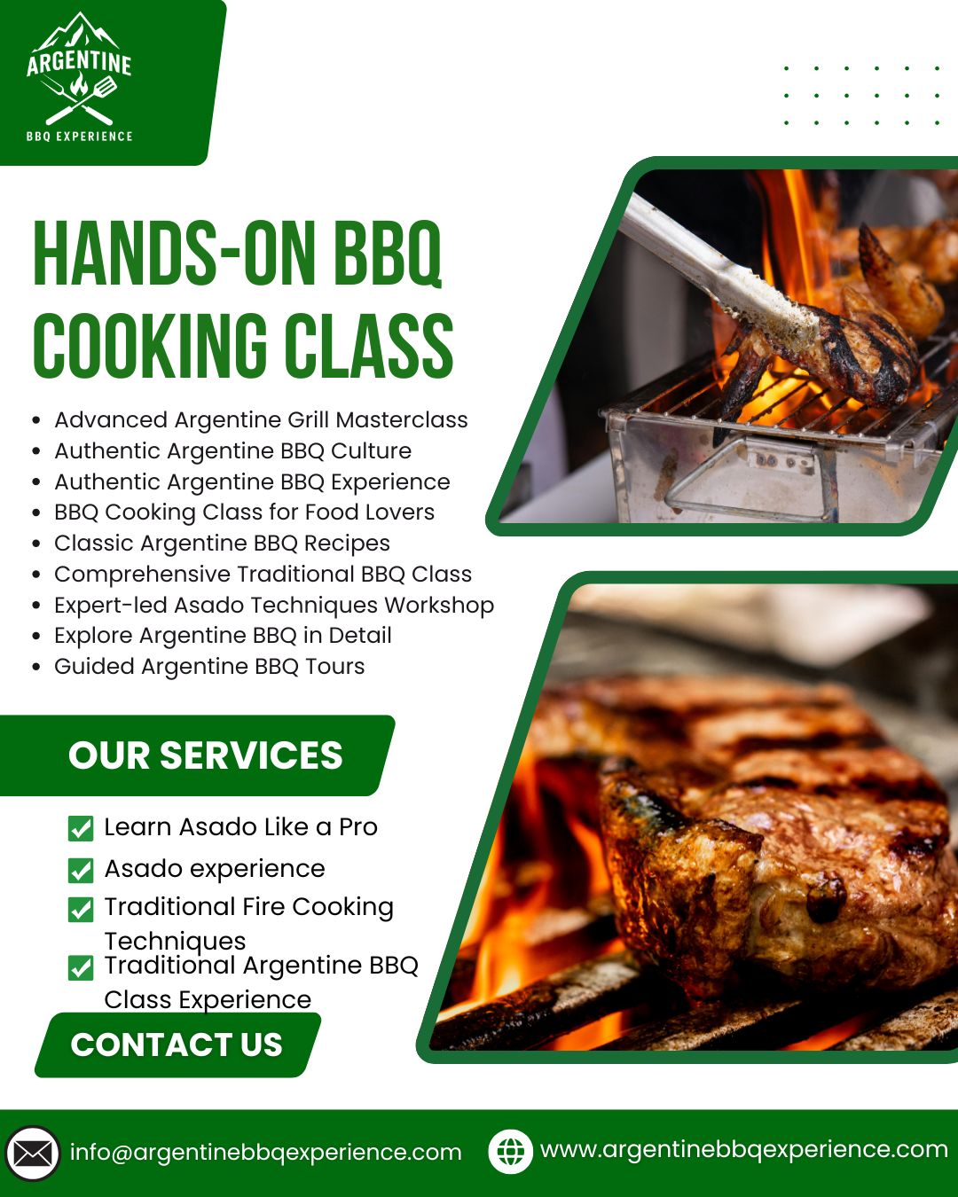 Taller Learn Asado Like a Pro: perfecciona tu técnica en la parrilla